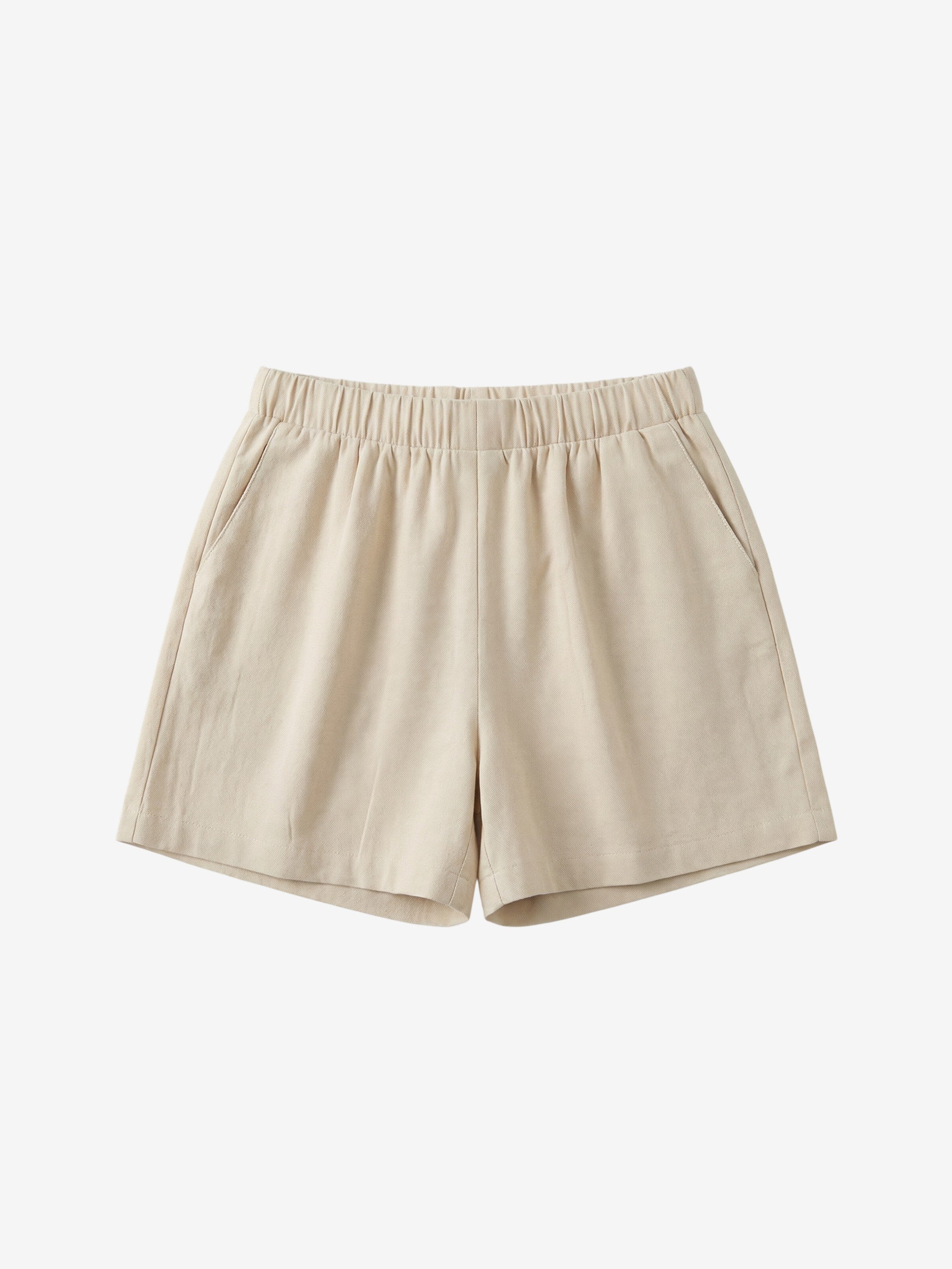 Elastic Waist Lounge Shorts-2