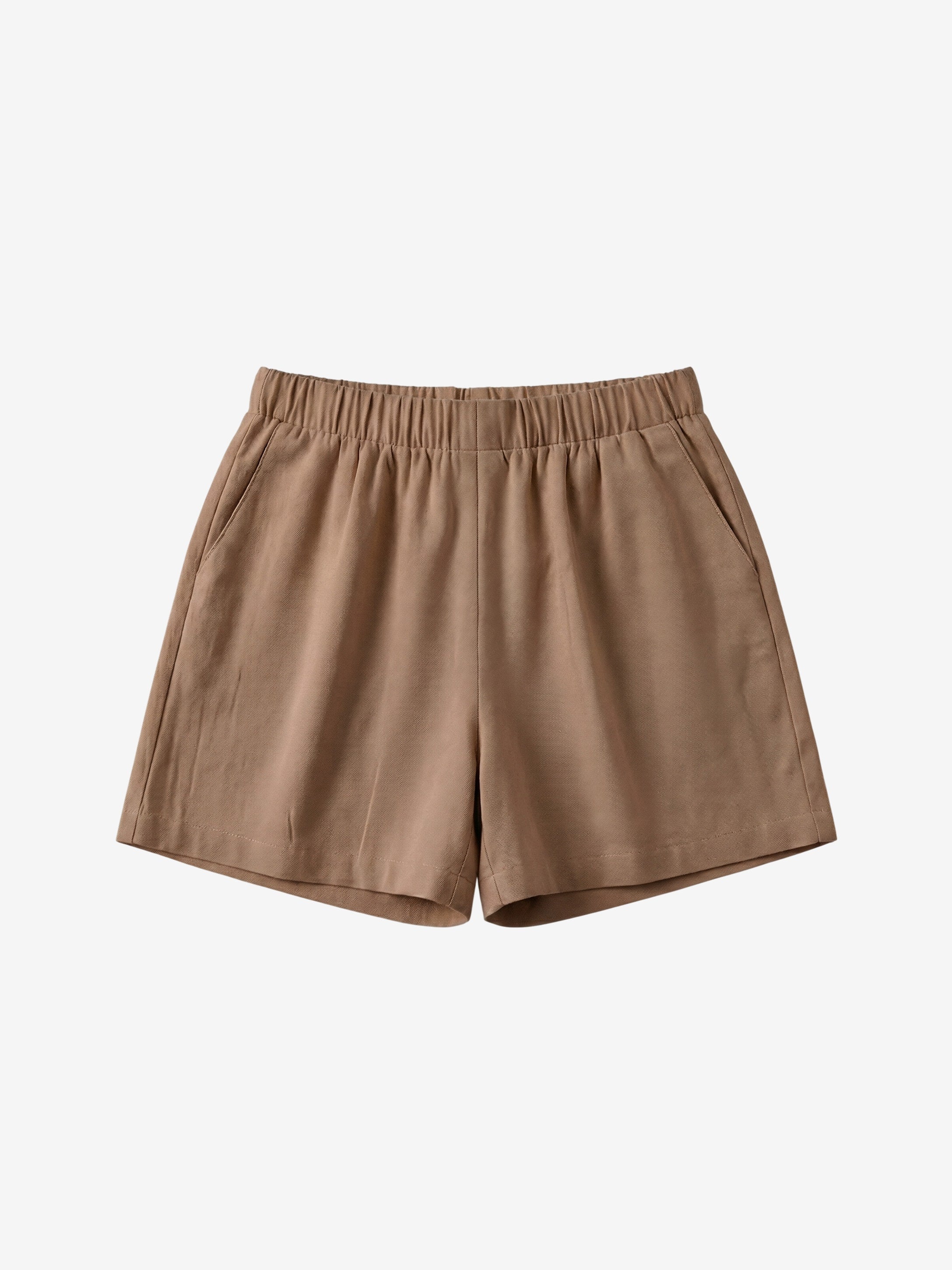 Elastic Waist Lounge Shorts-4
