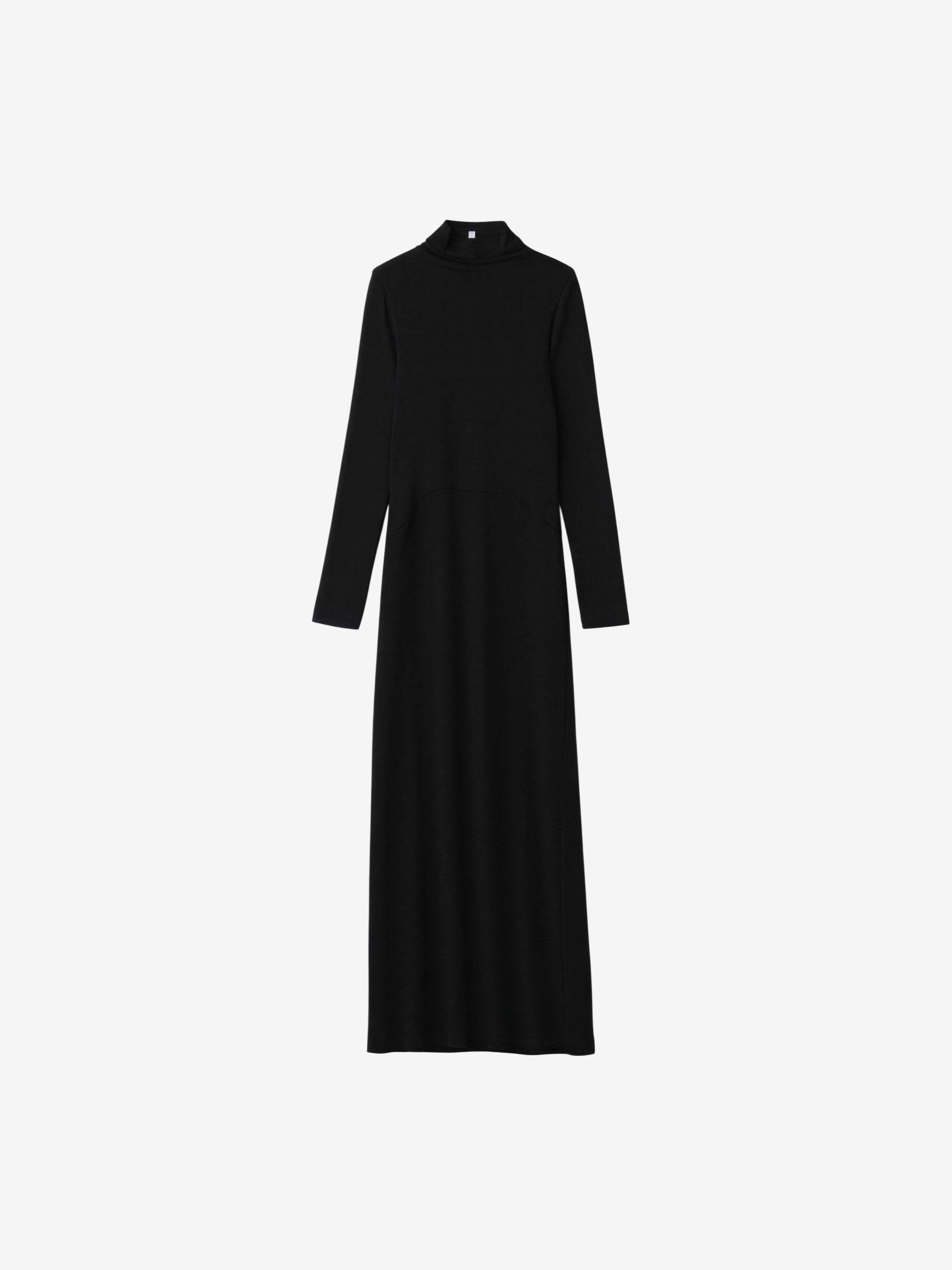Turtleneck Maxi Dress-2
