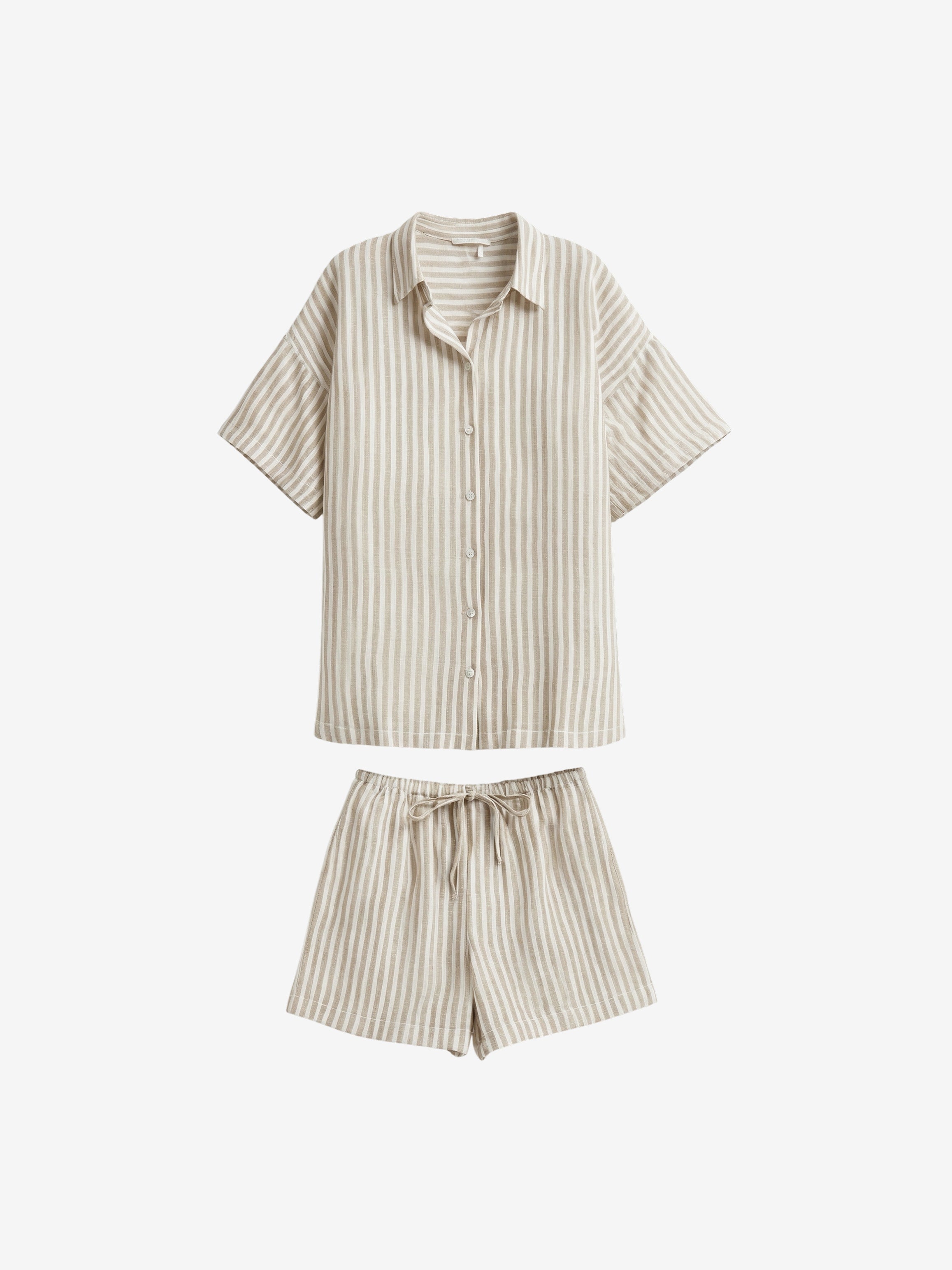 Striped Cotton Lounge Set