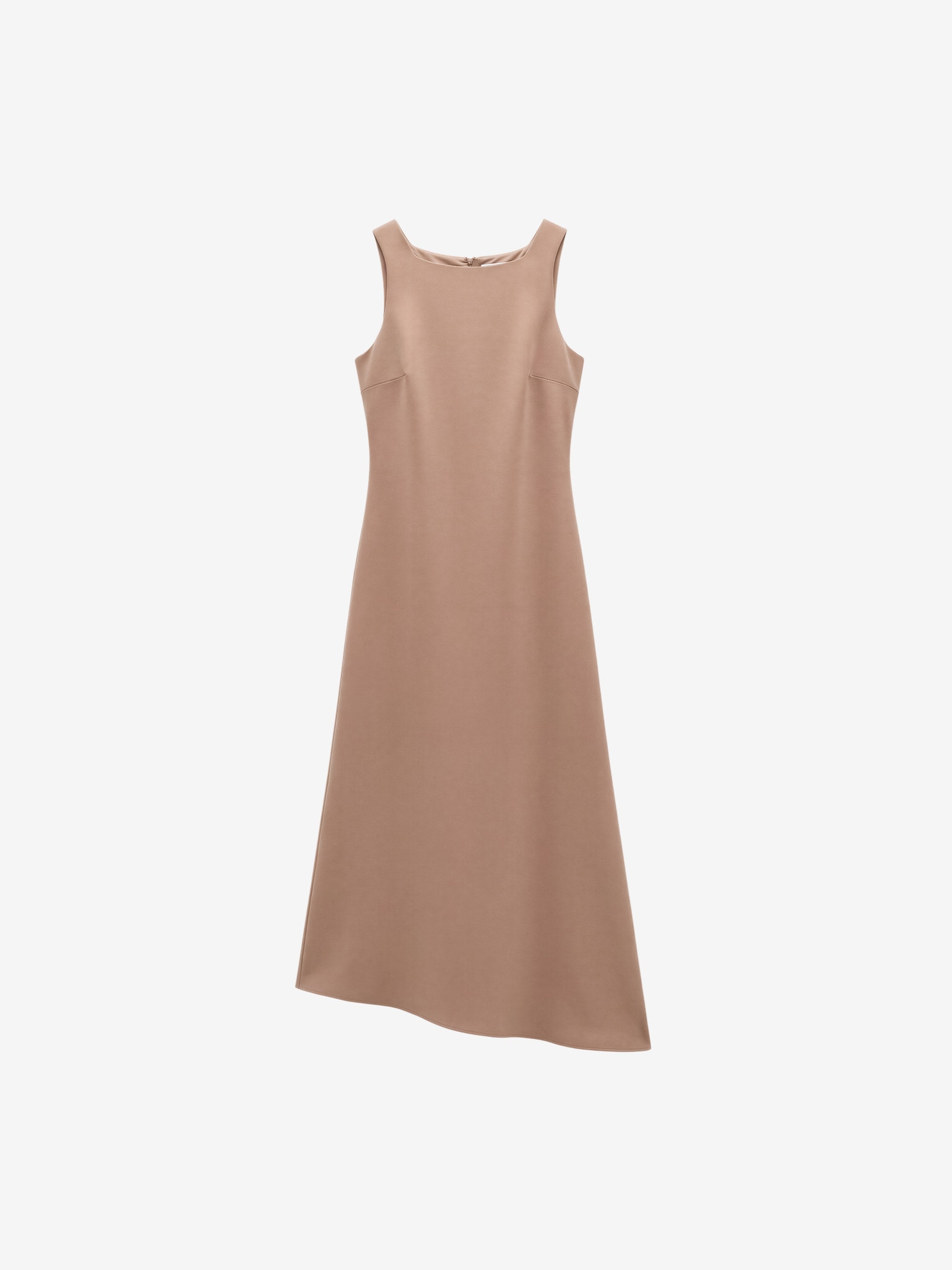 Asymmetric Midi Dress-3