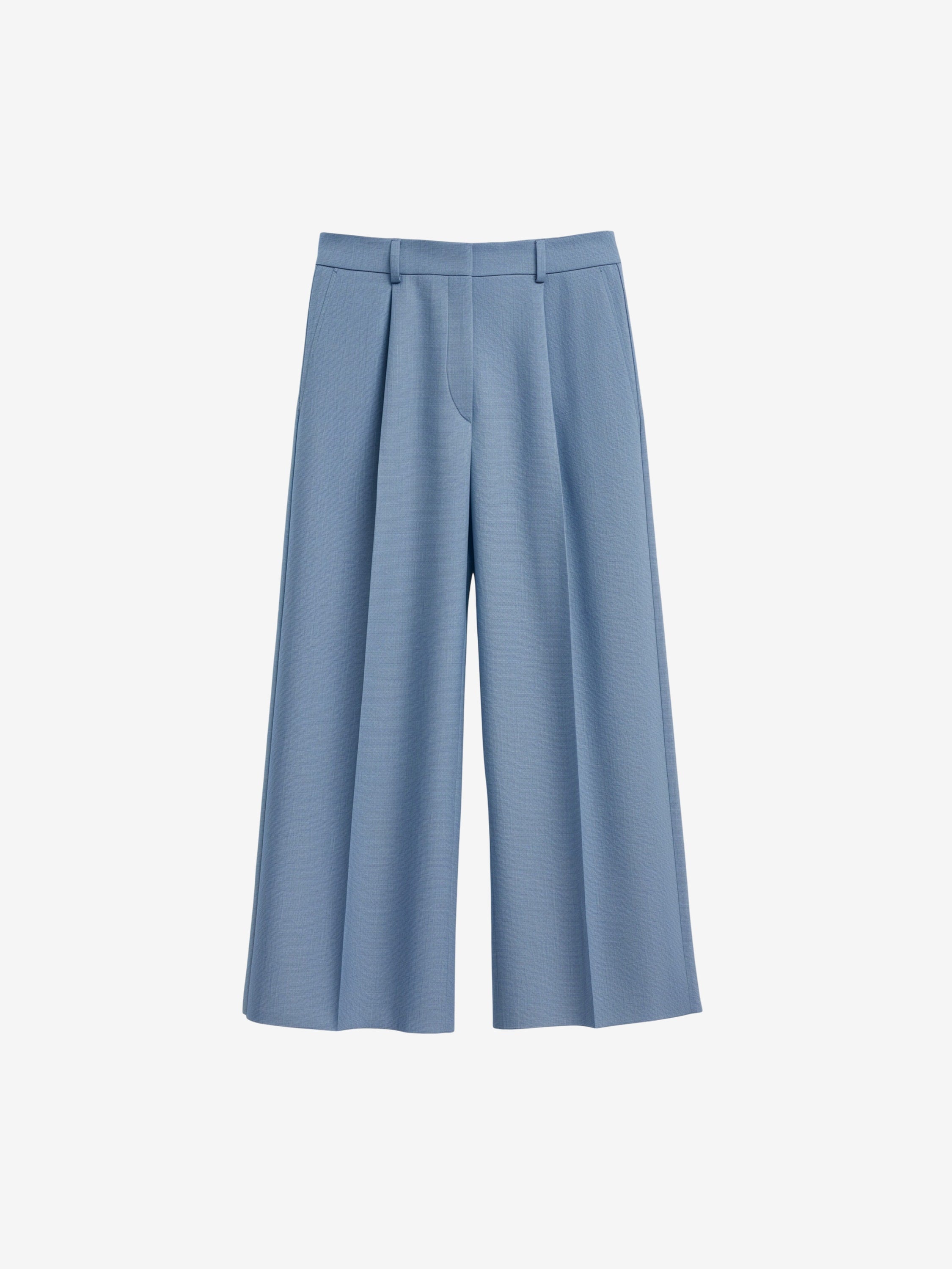 Wide Leg Tailored Trousers